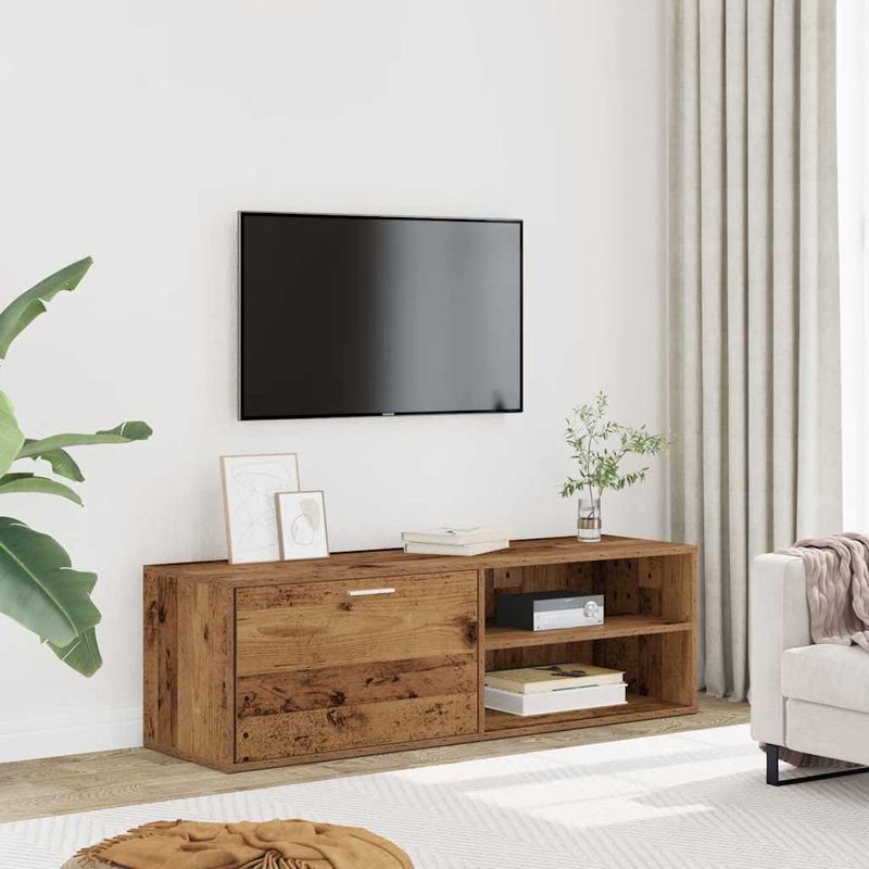 Casa si Gradina - Mobilier - Comode si corpuri - Comode - Dulap TV Lemn vechi 120x34x37 cm Lemn prelucrat - Infinity.ro