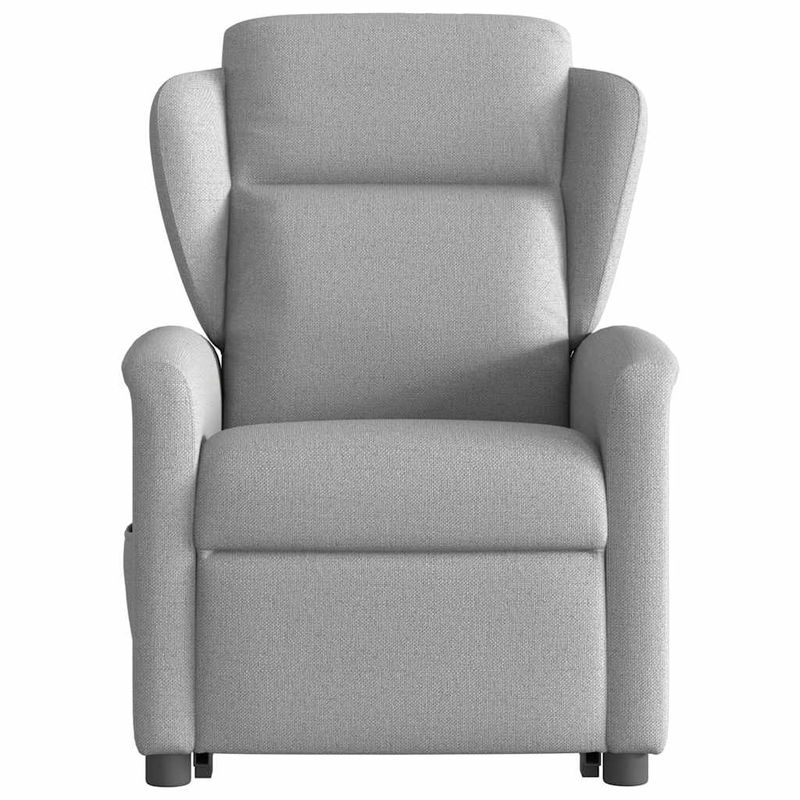 Casa si Gradina - Mobilier - Scaune si fotolii - Fotolii - Fotoliu inclinabil vertical din tesatura gri nor - Infinity.ro