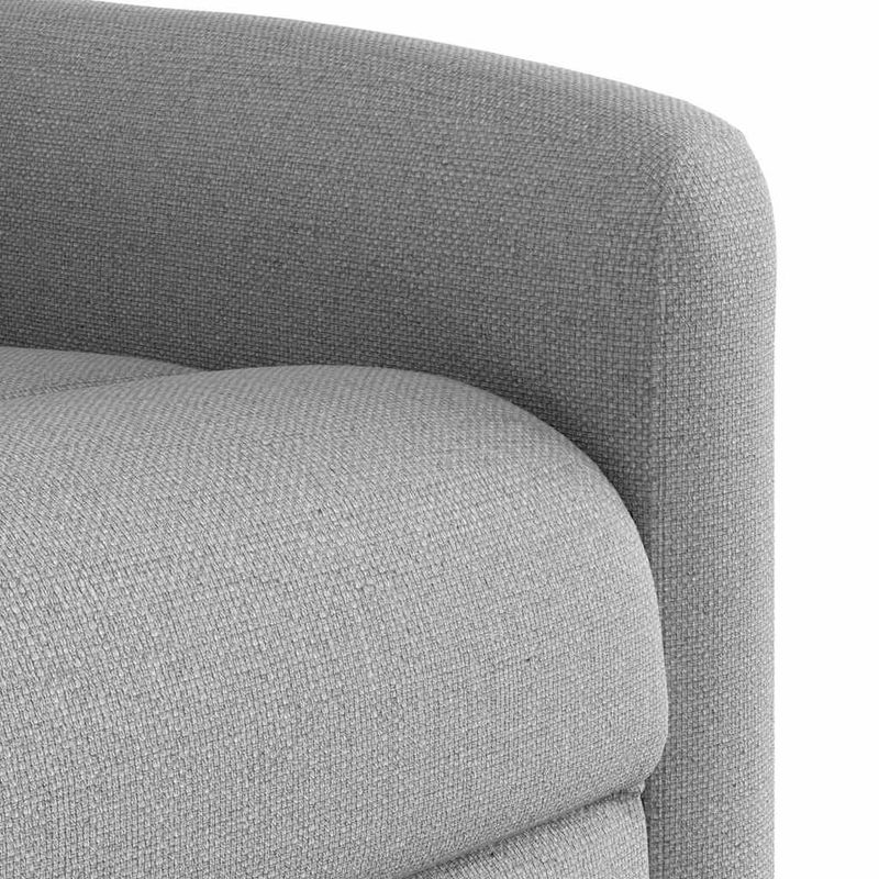 Casa si Gradina - Mobilier - Scaune si fotolii - Fotolii - Fotoliu inclinabil vertical din tesatura gri nor - Infinity.ro