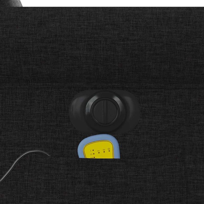 Ingrijire personala si Cosmetice - Sanatate si wellness - Articole wellness - Fotolii de masaj - Fotoliu electric de masaj rabatabil cu ridicare, negru, textil - Infinity.ro