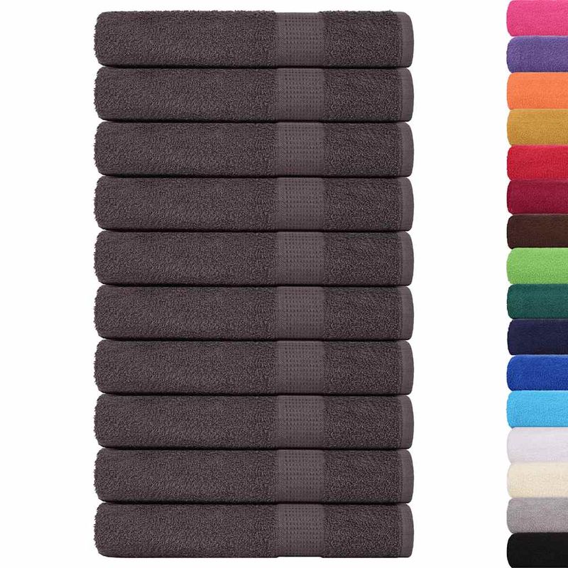Casa si Gradina - Textile si covoare - Textile baie - Prosoape - Prosoape pentru sauna 25 buc Antracit 360 g/m² 100% bumbac - Infinity.ro