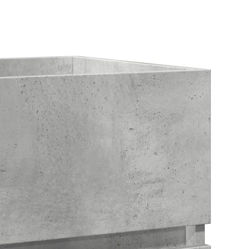 Casa si Gradina - Mobilier - Mobilier baie - Comode baie - Dulap pentru chiuveta, gri beton, 41x38,5x45 cm, PAL - Infinity.ro