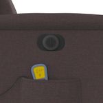 Ingrijire personala si Cosmetice - Sanatate si wellness - Articole wellness - Fotolii de masaj - Fotoliu electric de masaj rabatabil, maro inchis, textil - Infinity.ro