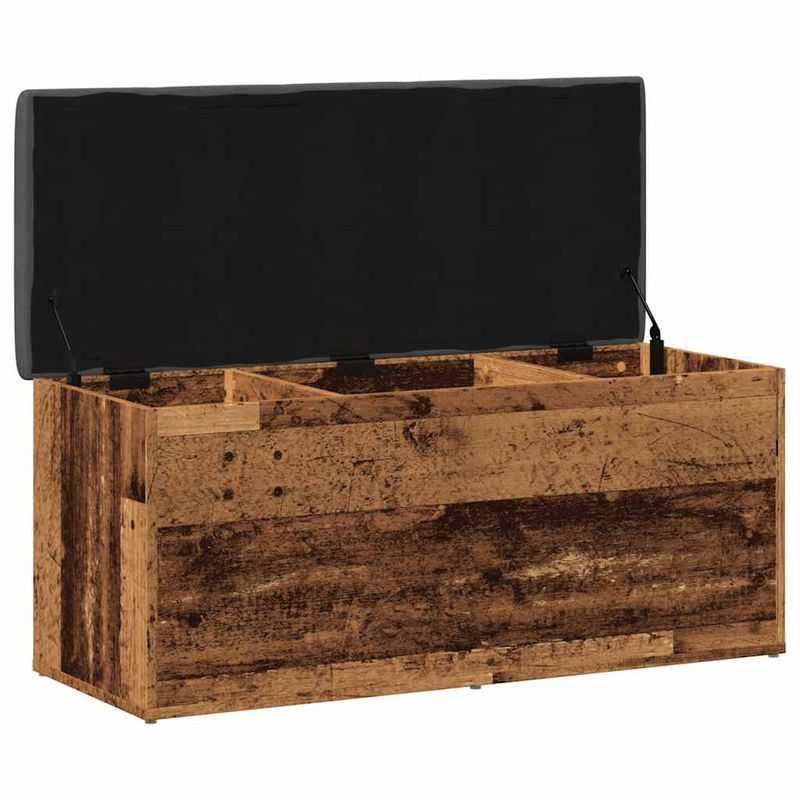 Casa si Gradina - Mobilier - Canapele si coltare - Banchete - Banca de depozitare,lemn vechi, 102x42x45 cm, lemn prelucrat - Infinity.ro