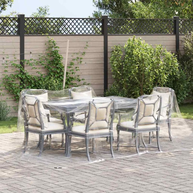 Casa si Gradina - Gradina si terasa - Umbrele si pavilioane - Pavilioane - Prelata transparenta cu ochiuri 3x5 m PVC - Infinity.ro