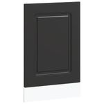 Electronice si Electrocasnice - Masini de spalat vase - Accesorii masini de spalat vase - Panou pentru masina spalat vase „Kalmar” negru lemn prelucrat - Infinity.ro