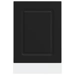 Electronice si Electrocasnice - Masini de spalat vase - Accesorii masini de spalat vase - Panou pentru masina spalat vase „Kalmar” negru lemn prelucrat - Infinity.ro