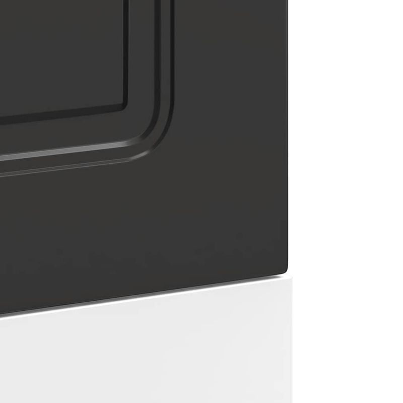 Electronice si Electrocasnice - Masini de spalat vase - Accesorii masini de spalat vase - Panou pentru masina spalat vase „Kalmar” negru lemn prelucrat - Infinity.ro