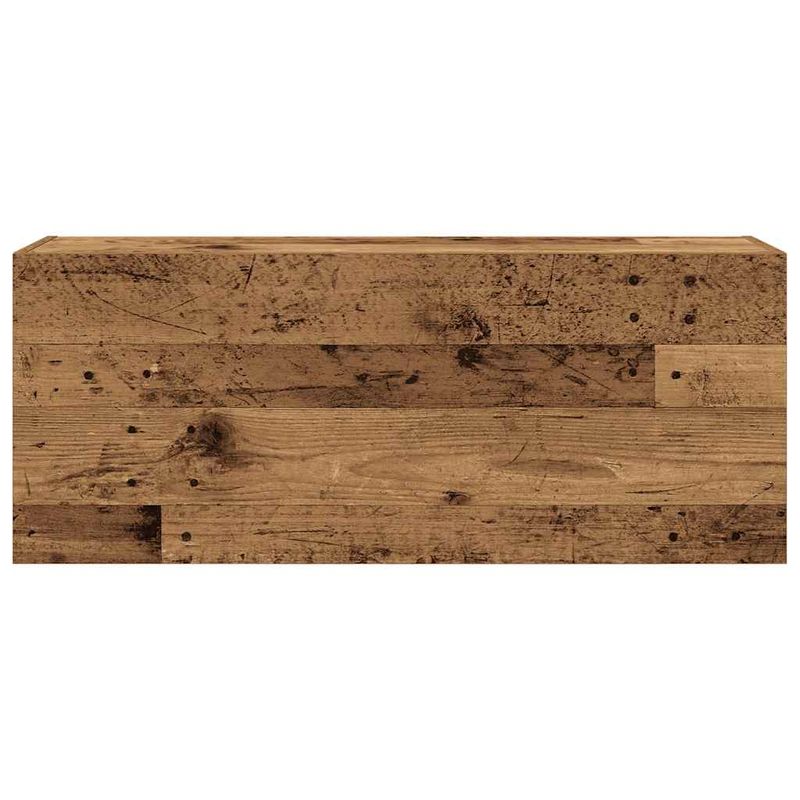 Casa si Gradina - Mobilier - Mobilier baie - Corpuri baie - Dulap perete de baie, lemn vechi, 100x25x40 cm, lemn prelucrat - Infinity.ro