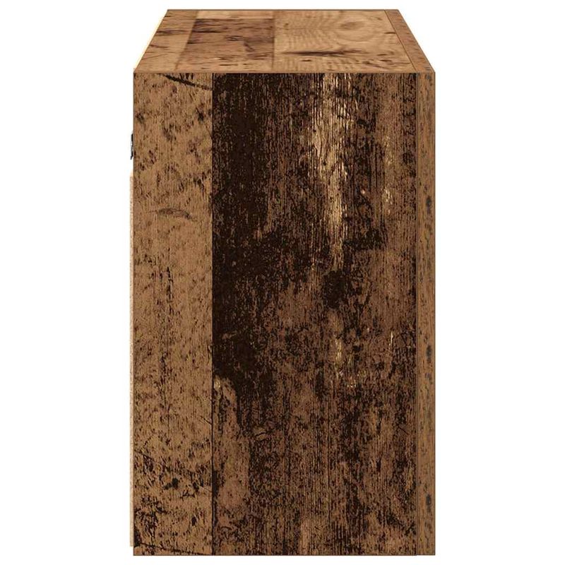 Casa si Gradina - Mobilier - Mobilier baie - Corpuri baie - Dulap perete de baie, lemn vechi, 100x25x40 cm, lemn prelucrat - Infinity.ro