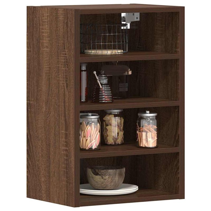 Casa si Gradina - Mobilier - Comode si corpuri - Corpuri bucatarie - Dulap suspendat, stejar maro, 40x29,5x60 cm, lemn prelucrat - Infinity.ro