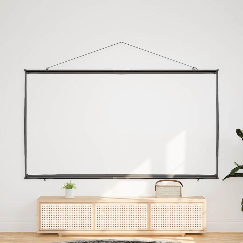 TV, Audio-Video si Foto - Videoproiectoare si accesorii - Ecrane proiectie - Ecran de proiectie suspendat pe perete 84 inch 16:9 - Infinity.ro