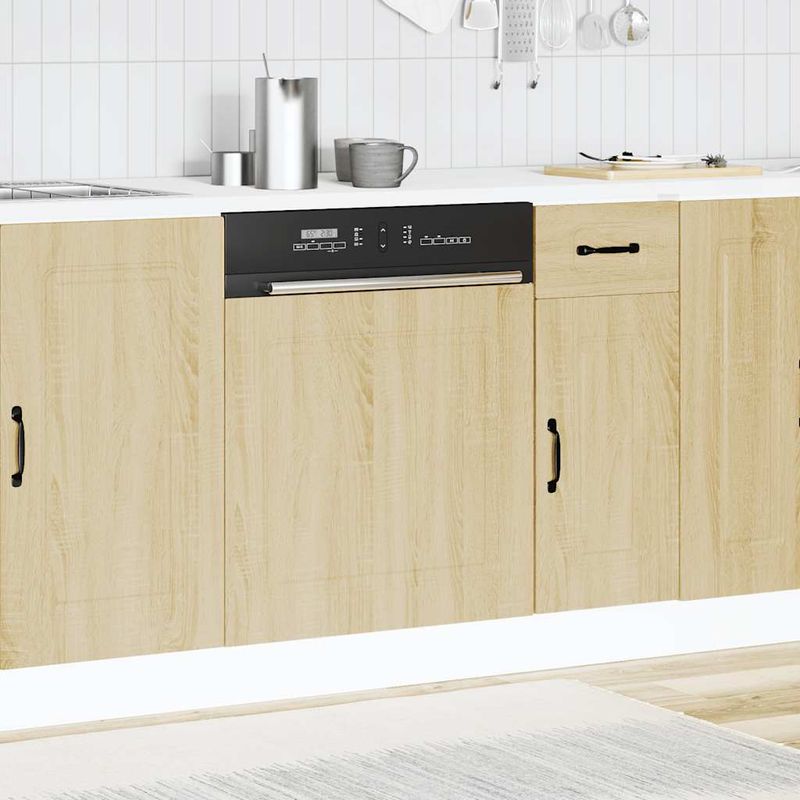 Electronice si Electrocasnice - Masini de spalat vase - Accesorii masini de spalat vase - Panou pentru masina de spalat vase Stejar Sonoma Lemn prelucrat - Infinity.ro