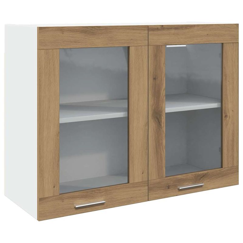 Casa si Gradina - Mobilier - Comode si corpuri - Corpuri bucatarie - Set dulapuri de bucatarie 7 piese Artisan Stejar lemn prelucrat - Infinity.ro