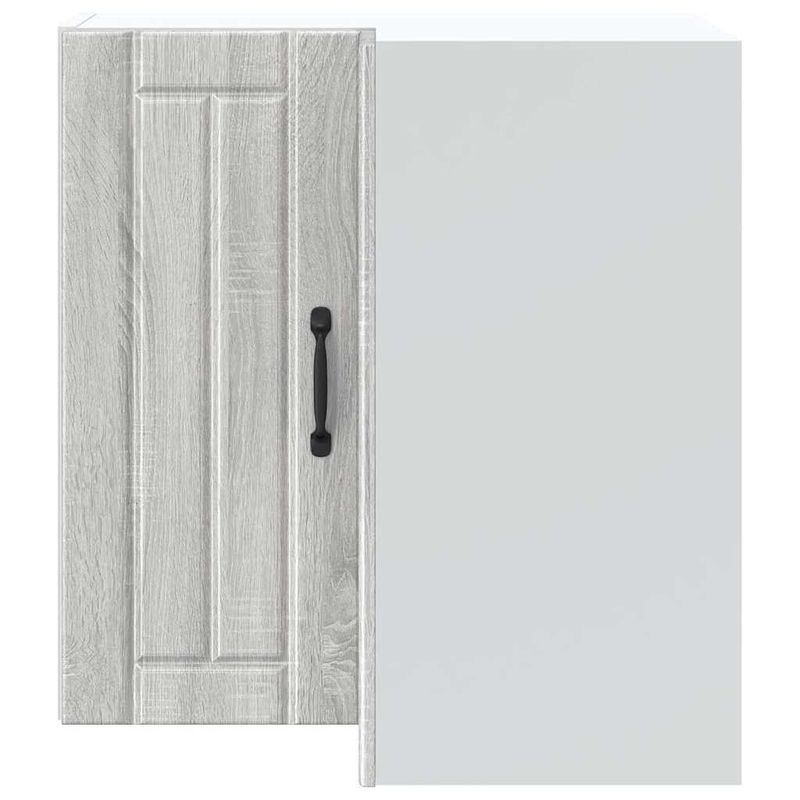 Casa si Gradina - Mobilier - Comode si corpuri - Corpuri bucatarie - Dulap de colt de bucatarie „Lucca” gri Sonoma Lemn prelucrat - Infinity.ro