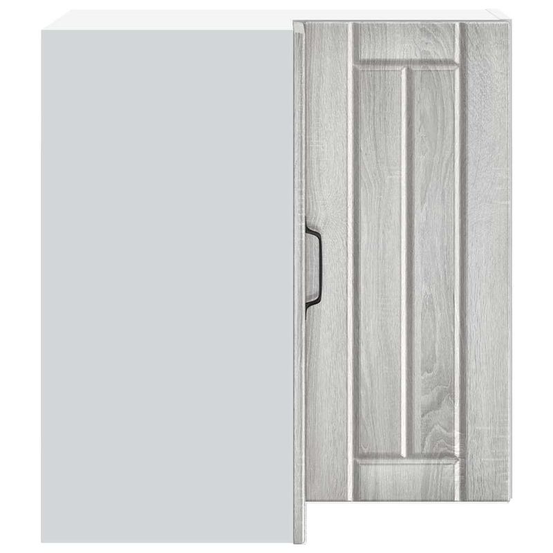 Casa si Gradina - Mobilier - Comode si corpuri - Corpuri bucatarie - Dulap de colt de bucatarie „Lucca” gri Sonoma Lemn prelucrat - Infinity.ro