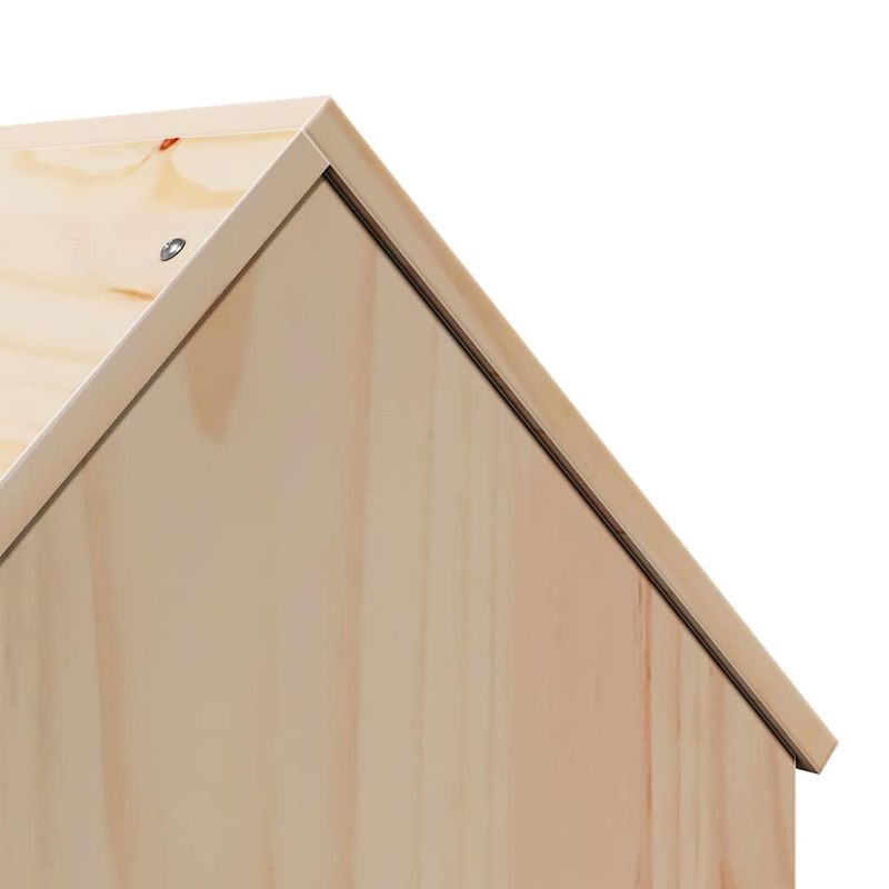 Petshop - Accesorii petshop - Jucarii animale - Ansambluri de joaca - Casa pentru pisici 41x50x50 cm din lemn masiv de pin - Infinity.ro