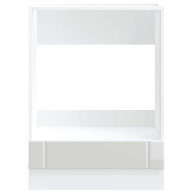 Casa si Gradina - Mobilier - Comode si corpuri - Corpuri bucatarie - Dulap pentru cuptor „Lucca” din lemn prelucrat alb lucios - Infinity.ro
