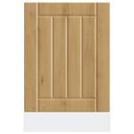 Electronice si Electrocasnice - Masini de spalat vase - Accesorii masini de spalat vase - Panou pentru masina spalat vase „Lucca” Lemn stejar artizanal, mărime 45x1.5x67 cm - Infinity.ro
