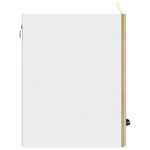 Casa si Gradina - Mobilier - Comode si corpuri - Corpuri bucatarie - Dulap de bucatarie „Lucca” lemn prelucrat stejar sonoma, model 1x dulap de perete (1 ușă rabatabilă), mărime 60x31x40 cm - Infinity.ro