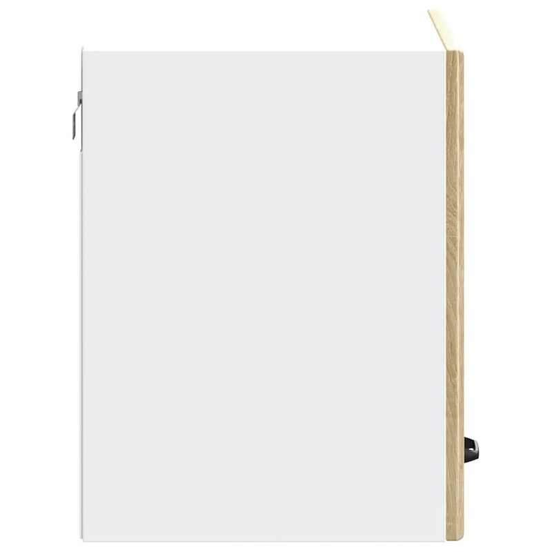 Casa si Gradina - Mobilier - Comode si corpuri - Corpuri bucatarie - Dulap de bucatarie „Lucca” lemn prelucrat stejar sonoma, model 1x dulap de perete (1 ușă rabatabilă), mărime 60x31x40 cm - Infinity.ro