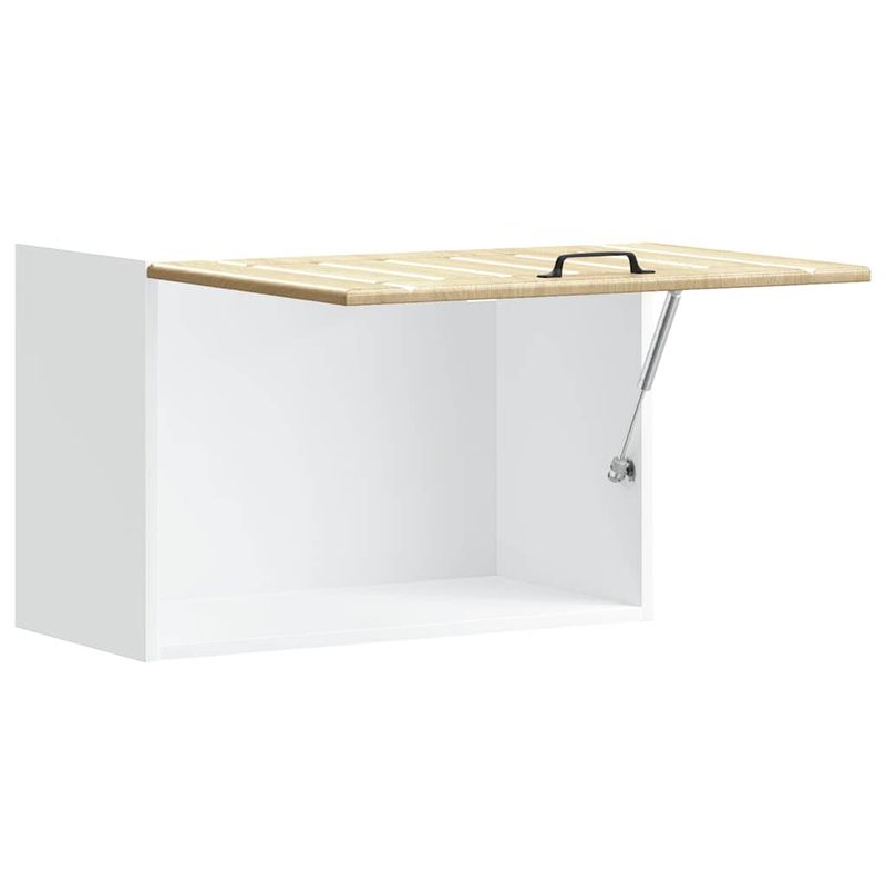 Casa si Gradina - Mobilier - Comode si corpuri - Corpuri bucatarie - Dulap de bucatarie „Lucca” lemn prelucrat stejar sonoma, model 1x dulap de perete (1 ușă rabatabilă), mărime 60x31x40 cm - Infinity.ro