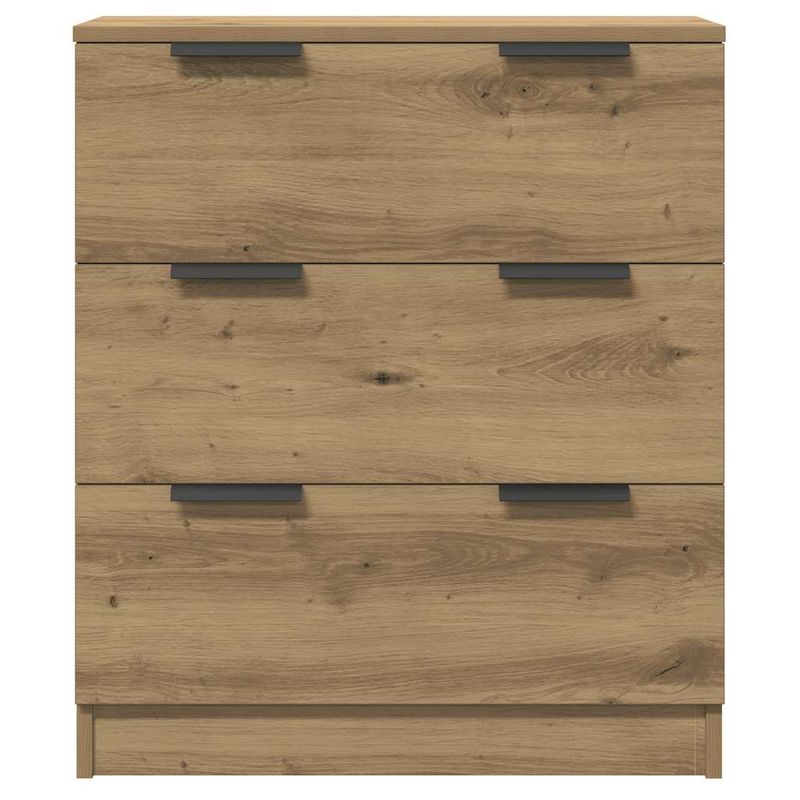 Casa si Gradina - Mobilier - Comode si corpuri - Comode - Dulap, 3 buc., stejar artizanal, 60x30x70 cm, lemn prelucrat - Infinity.ro
