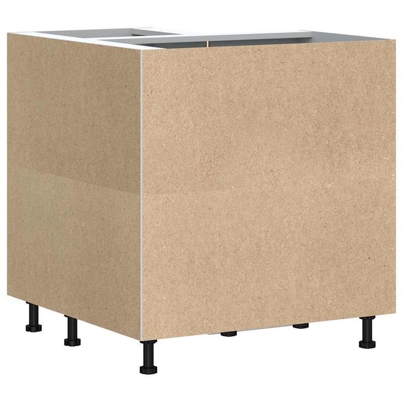 Casa si Gradina - Mobilier - Comode si corpuri - Corpuri bucatarie - Dulap de baza pe colt de bucatarie „Porto”, alb, lemn prelucrat - Infinity.ro