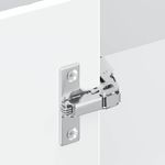 Casa si Gradina - Mobilier - Comode si corpuri - Corpuri bucatarie - Dulap de baza pe colt de bucatarie „Porto”, alb, lemn prelucrat - Infinity.ro