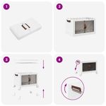 Casa si Gradina - Constructii - Depozitare, transport si protectie - Accesorii echipamente pentru transport si ridicat - Cutie de depozitare stivuita cu roti 28 L 48x29,5x33 cm - Infinity.ro