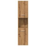 Casa si Gradina - Mobilier - Seturi de mobilier - Seturi baie - Set mobilier de baie, 5 piese, stejar artizanal, lemn prelucrat - Infinity.ro