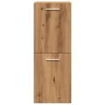 Casa si Gradina - Mobilier - Seturi de mobilier - Seturi baie - Set mobilier de baie, 5 piese, stejar artizanal, lemn prelucrat - Infinity.ro