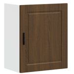 Casa si Gradina - Mobilier - Comode si corpuri - Corpuri bucatarie - Dulapuri de bucatarie 2 buc Porto lemn prelucrat stejar maro - Infinity.ro