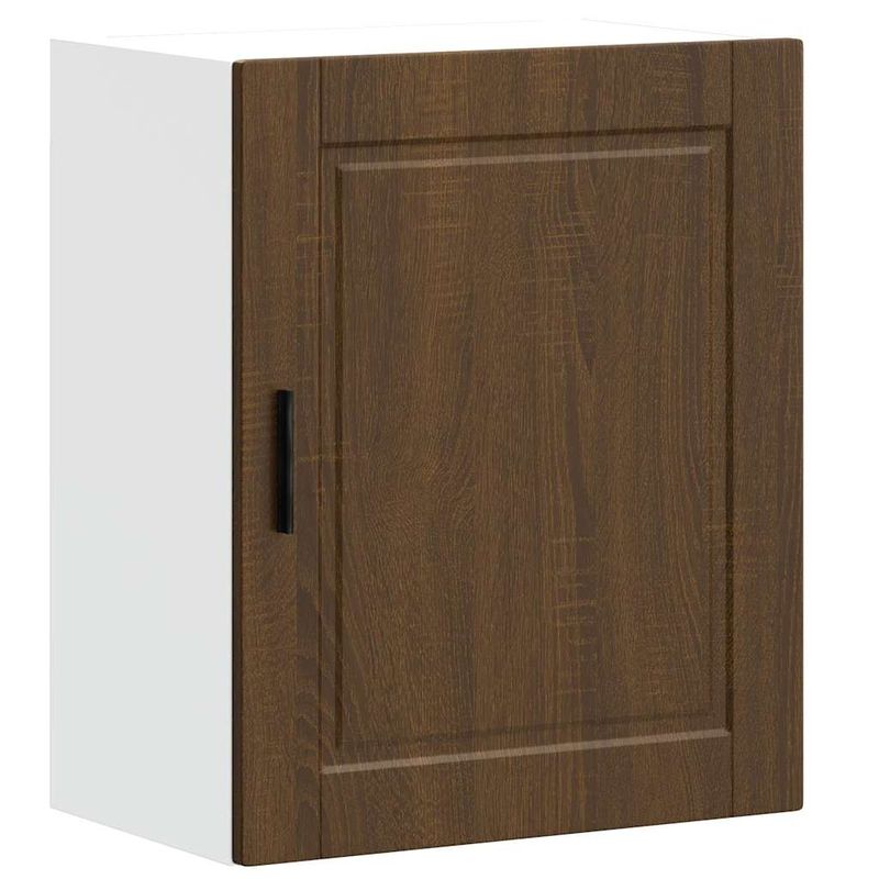 Casa si Gradina - Mobilier - Comode si corpuri - Corpuri bucatarie - Dulapuri de bucatarie 2 buc Porto lemn prelucrat stejar maro - Infinity.ro