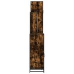 Casa si Gradina - Mobilier - Seturi de mobilier - Seturi baie - Set de mobilier de baie 4 piese Lemn prelucrat de stejar afumat - Infinity.ro
