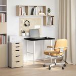 Casa si Gradina - Mobilier - Feronerie si accesorii mobila - Blat de birou maro inchis lemn masiv de stejar dreptunghiular, mărime 80x50x2.5 cm - Infinity.ro