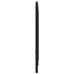 Casa si Gradina - Mobilier - Paturi si accesorii - Accesorii paturi - Tablie de pat, stejar maro, 200 cm, lemn prelucrat si otel - Infinity.ro