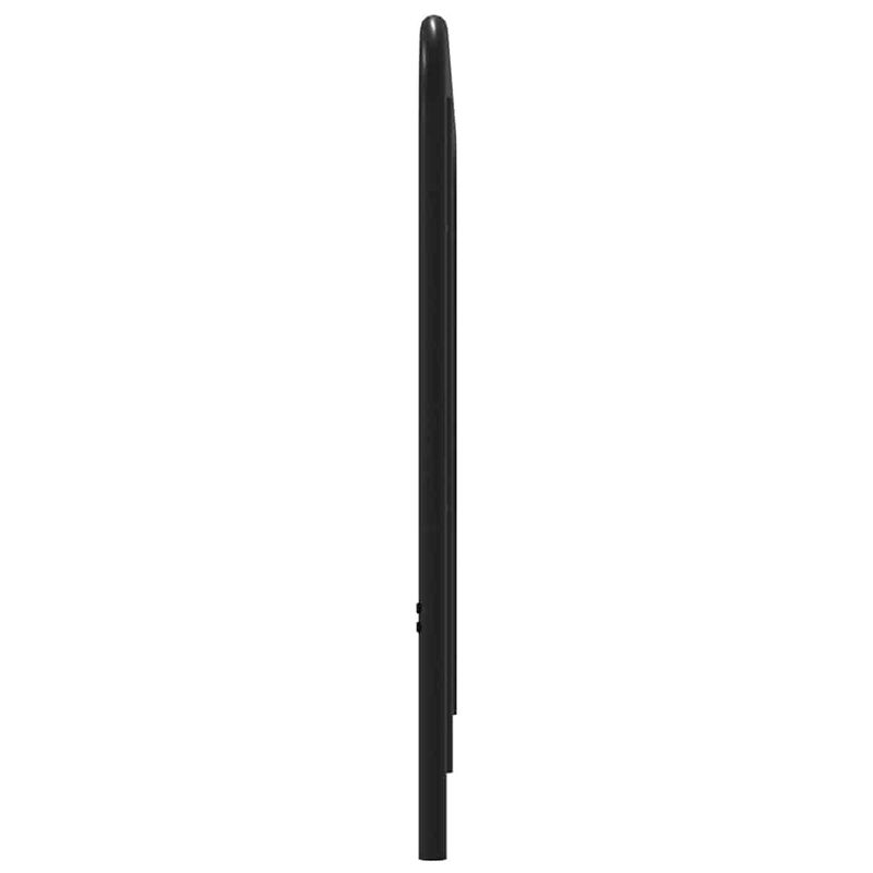 Casa si Gradina - Mobilier - Paturi si accesorii - Accesorii paturi - Tablie de pat, stejar maro, 200 cm, lemn prelucrat si otel - Infinity.ro