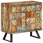 Casa si Gradina - Mobilier - Comode si corpuri - Comode - Dulap/sertar multicolor 70x35x70 cm lemn masiv reciclat - Infinity.ro