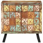 Casa si Gradina - Mobilier - Comode si corpuri - Comode - Dulap/sertar multicolor 70x35x70 cm lemn masiv reciclat - Infinity.ro