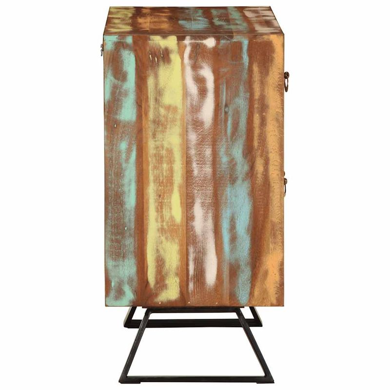 Casa si Gradina - Mobilier - Comode si corpuri - Comode - Dulap/sertar multicolor 70x35x70 cm lemn masiv reciclat - Infinity.ro