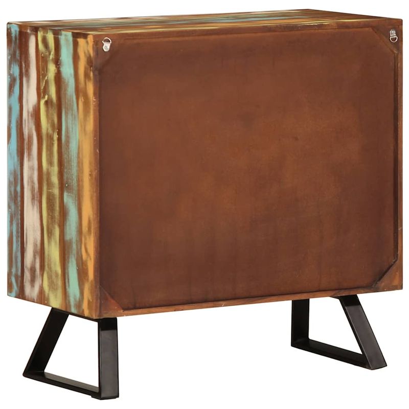 Casa si Gradina - Mobilier - Comode si corpuri - Comode - Dulap/sertar multicolor 70x35x70 cm lemn masiv reciclat - Infinity.ro