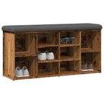 Casa si Gradina - Mobilier - Organizare si depozitare - Bancute - Banca de pantofi,lemn vechi, 102x32x50 cm, lemn prelucrat - Infinity.ro
