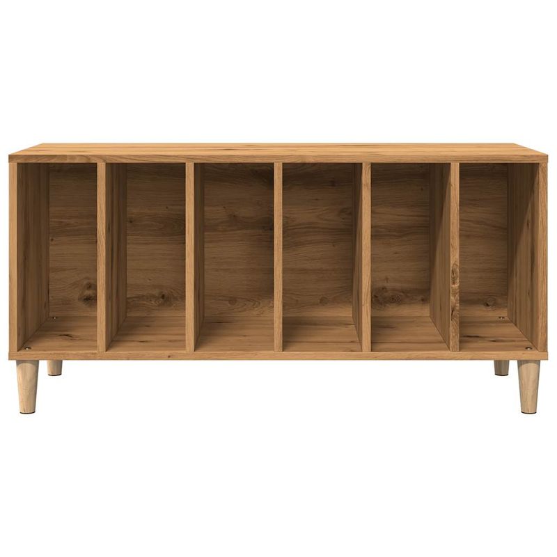 Casa si Gradina - Mobilier - Dulapuri si sifoniere - Dulapuri - Dulap de discuri stejar artizanal, 100x38x48 cm, lemn prelucrat - Infinity.ro