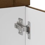 Casa si Gradina - Mobilier - Comode si corpuri - Corpuri bucatarie - Dulap de baza de bucatarie „Lucca” din lemn de stejar maro, mărime 30x46x81.5 cm, model 1x dulap inferior (1 ușă 1 sertar) - Infinity.ro