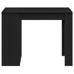 Casa si Gradina - Mobilier - Mese si birouri - Mese bucatarie si dining - Birou cu sertar raft Stejar negru 102x62x77,5 cm lemn prelucrat - Infinity.ro