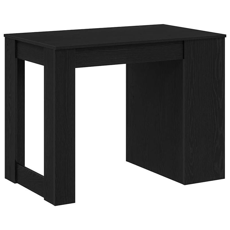 Casa si Gradina - Mobilier - Mese si birouri - Birouri - Birou cu sertar raft Stejar negru 102x62x77,5 cm lemn prelucrat - Infinity.ro