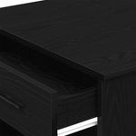 Casa si Gradina - Mobilier - Mese si birouri - Mese bucatarie si dining - Birou cu sertar raft Stejar negru 102x62x77,5 cm lemn prelucrat - Infinity.ro