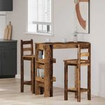 Casa si Gradina - Mobilier - Mese si birouri - Mese bucatarie si dining - Masa bar de perete, lemn vechi, 102x45x103,5 cm, lemn compozit - Infinity.ro