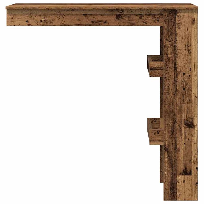 Casa si Gradina - Mobilier - Mese si birouri - Mese bucatarie si dining - Masa bar de perete, lemn vechi, 102x45x103,5 cm, lemn compozit - Infinity.ro